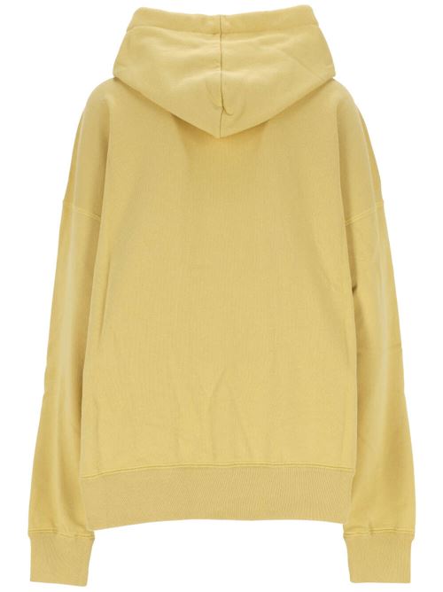 Sunlight yellow organic cotton sweatshirt MARANT ETOILE | SW0001FAA1M07ESUEC